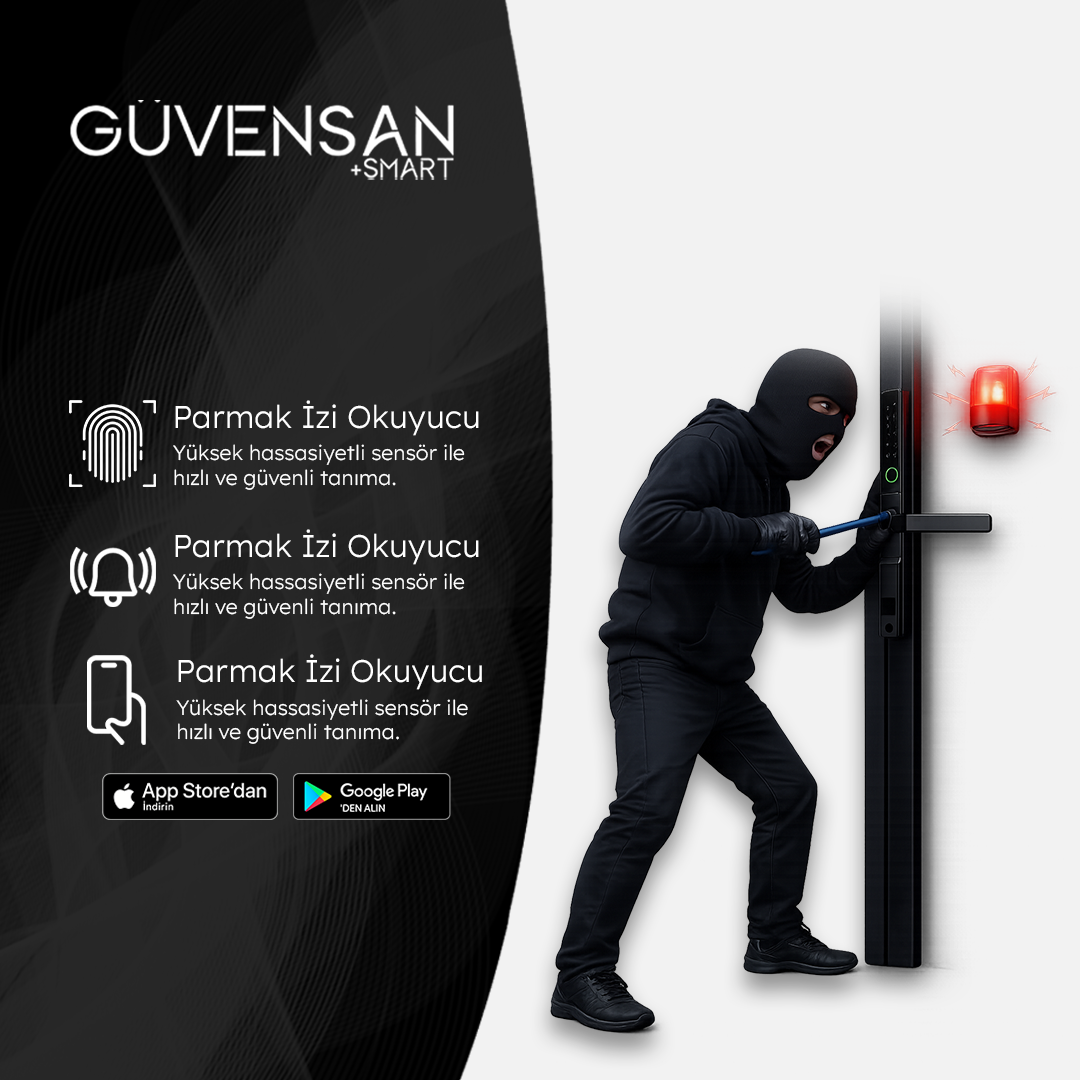 Hırsızlar İçin Alarm Şoku !