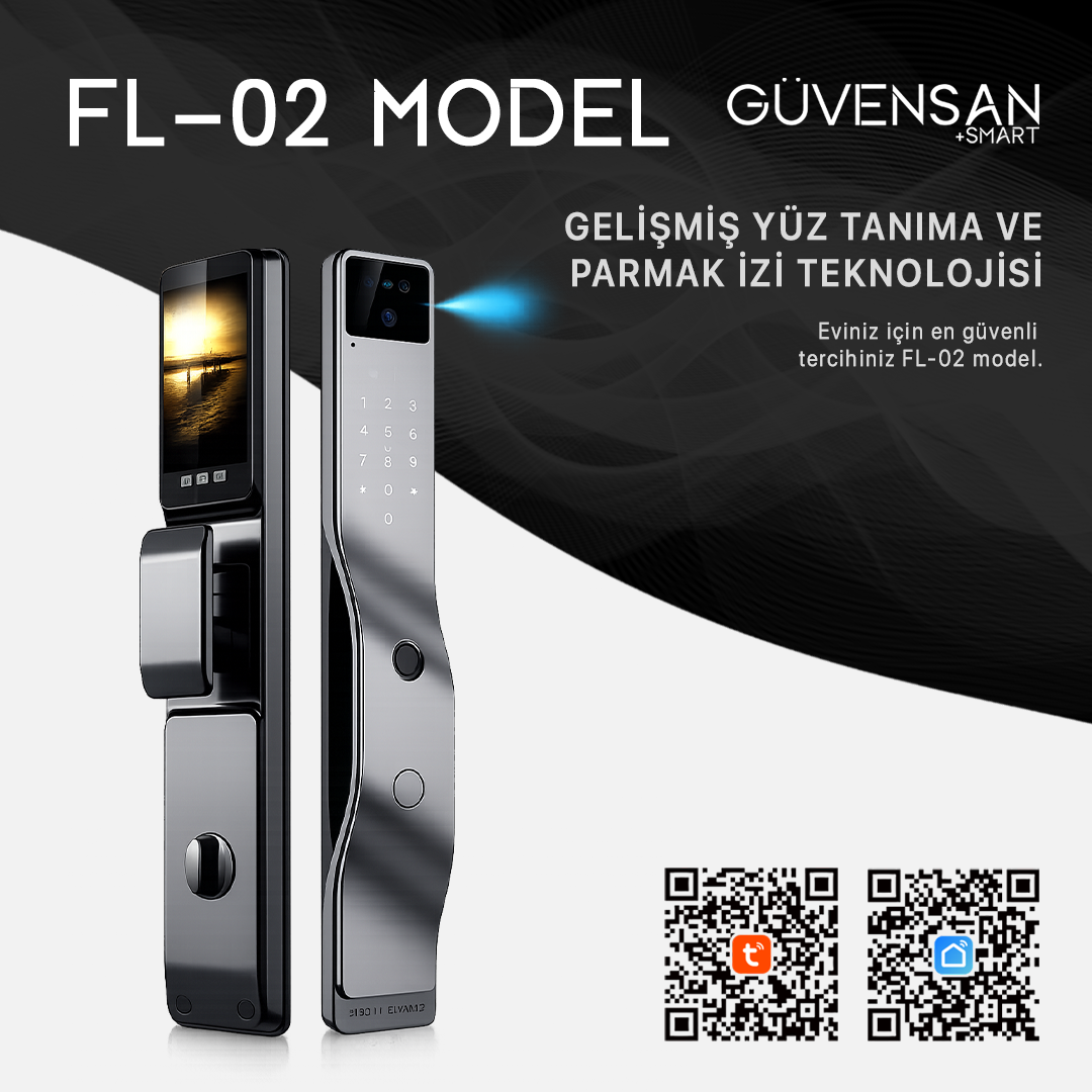 FL-02 Tuya Destekli Akıllı Kapı Kilidi