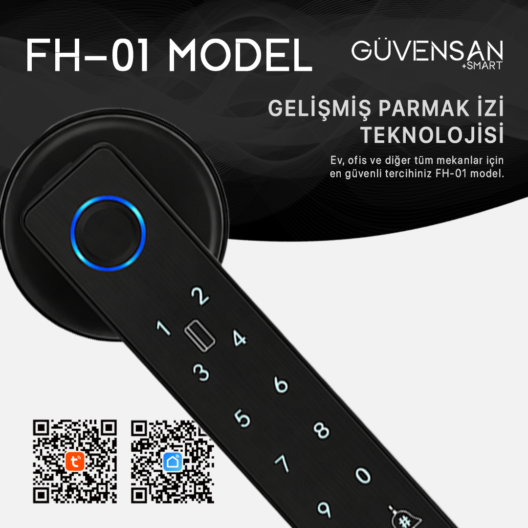 FH-01 Tuya Destekli Akıllı Kapı Kilidi