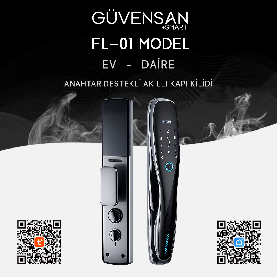 FL-01 Tuya Destekli Akıllı Kapı Kilidi