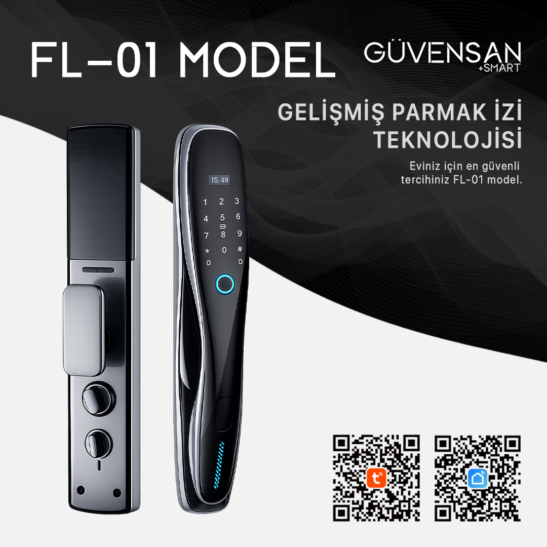 FL-01 Tuya Destekli Akıllı Kapı Kilidi